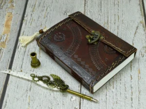Beautiful gift large leather diary