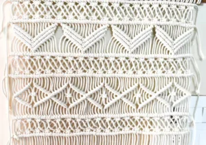 Bohemian wall hanging interior design