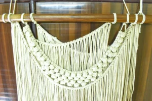 Bohemian wall hanging interior design
