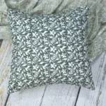 Boho farmhouse macrame throw pillow