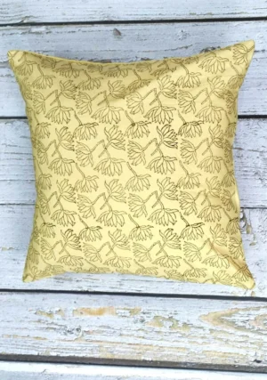 Boho farmhouse macrame throw pillow