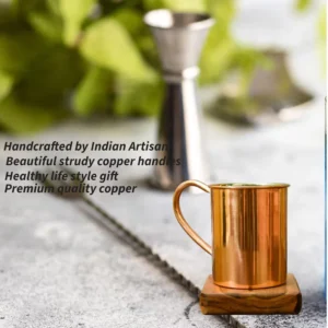 Christmas gift copper mugs set
