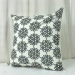 Farmhouse woven throw pillow cover