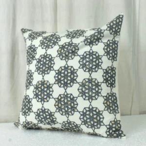 Farmhouse woven throw pillow cover