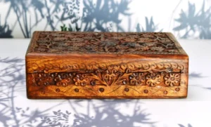 Handcrafted Wooden Utility Box