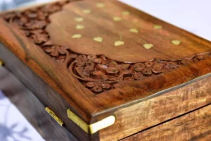 Handcrafted Wooden Utility Box