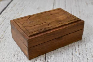 Handcrafted Wooden Utility Box