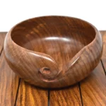 Handcrafted Wooden Yarn Bowl