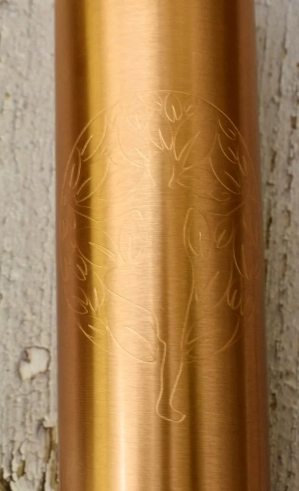 Handmade cooper bottle