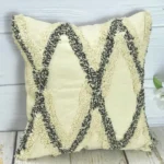 Handmade macrame pillow covers India