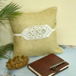 Handmade macrame pillow covers India