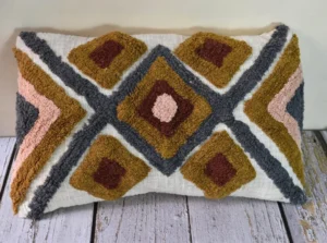Handmade macrame pillow covers India
