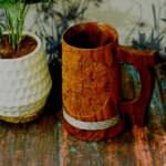 Handmade Wood Beer Mug