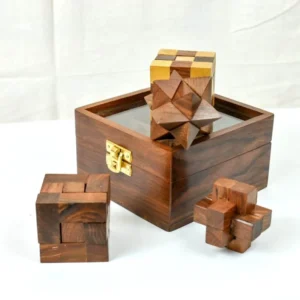 India wooden chess board storage