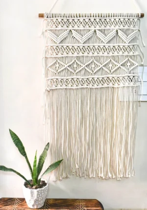 Modern wall hanging living room