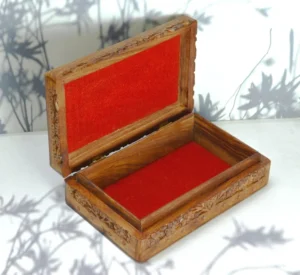 Natural Wood Utility Box