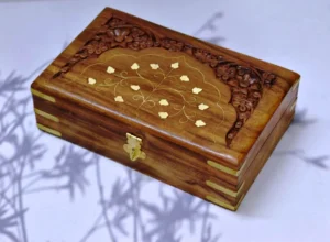 Natural Wood Utility Box