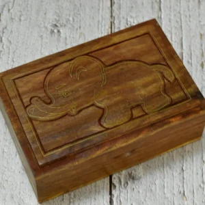 Natural Wood Utility Box