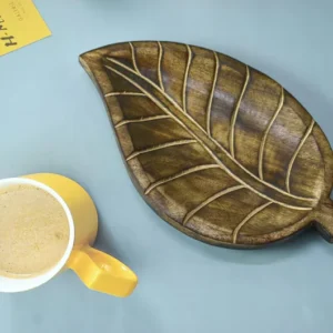 Round Mango Wood Serving Tray