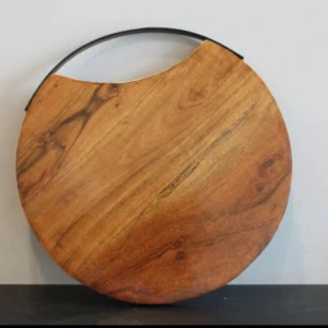 Round Mango Wood Serving Tray