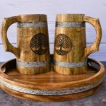 Rustic Groomsmen Beer Mug