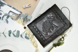 Seven Stone large leather journal