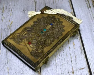 Seven Stone large leather journal