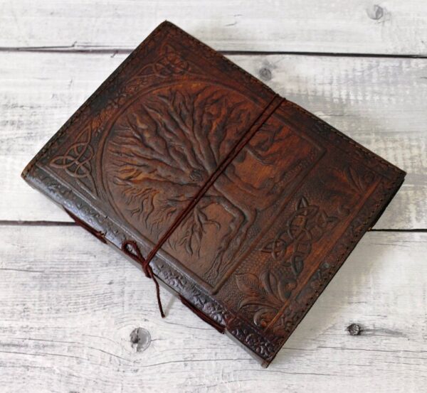 Seven Stone leather sketchbook diary