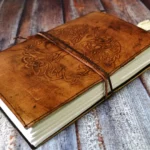 Beautiful gift large leather diary