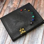 Seven Stone leather sketchbook diary