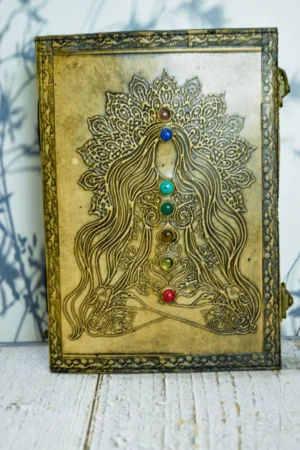 Seven Stone leather sketchbook diary