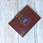 Vintage leather diary Seven Stone