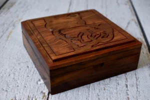 Vintage Wood Utility Box