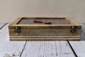 Weathered Wood Utility Box