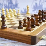 Wooden magnetic chess set India