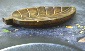 Wooden Serving Tray with Handles