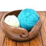 Wooden Yarn Storage Bowl