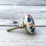 Antique brass drawer knobs