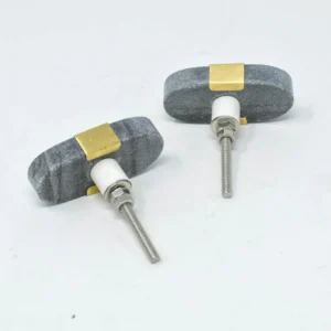 Glass crystal closet knobs