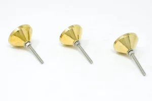 Glass crystal closet knobs