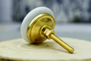 Glass crystal closet knobs