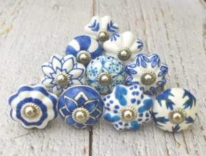 Unique handmade wooden knobs