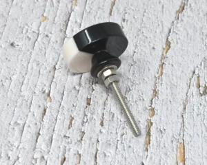 Unique handmade wooden knobs