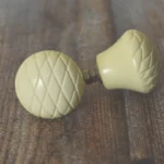 Unique handmade wooden knobs