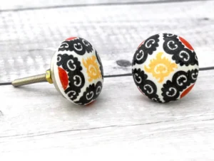 Unique handmade wooden knobs