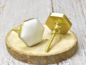 Vintage ceramic dresser knobs