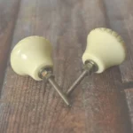 Vintage ceramic dresser knobs