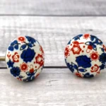 Vintage ceramic dresser knobs