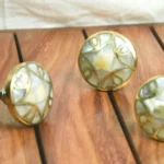 Vintage ceramic dresser knobs