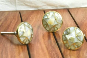 Vintage ceramic dresser knobs
